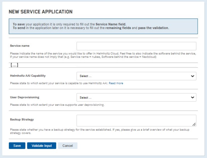 application form in Plony
