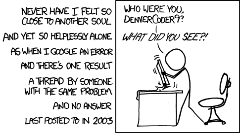 XKCD: wisdom of the ancients