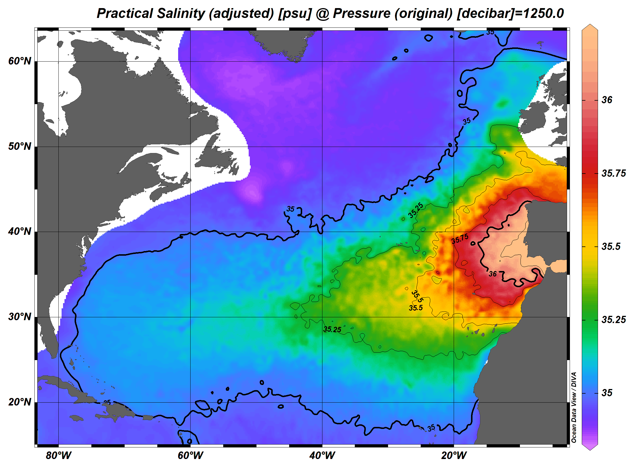 webODV surface-plot