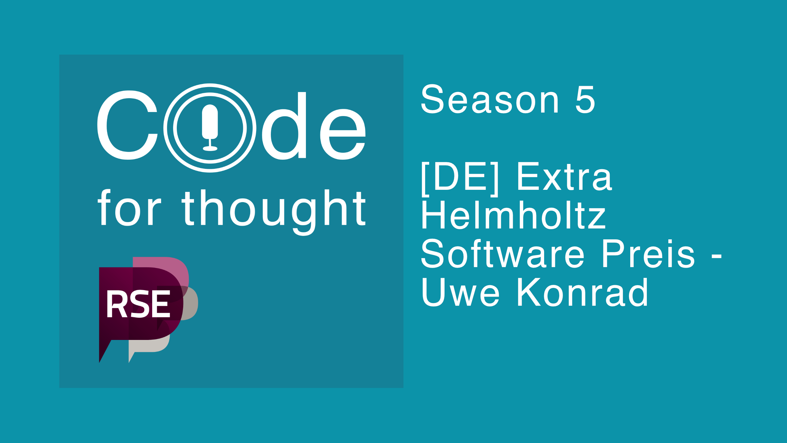 Code for though with Uwe Konrad