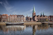 View of Bremen, Germany